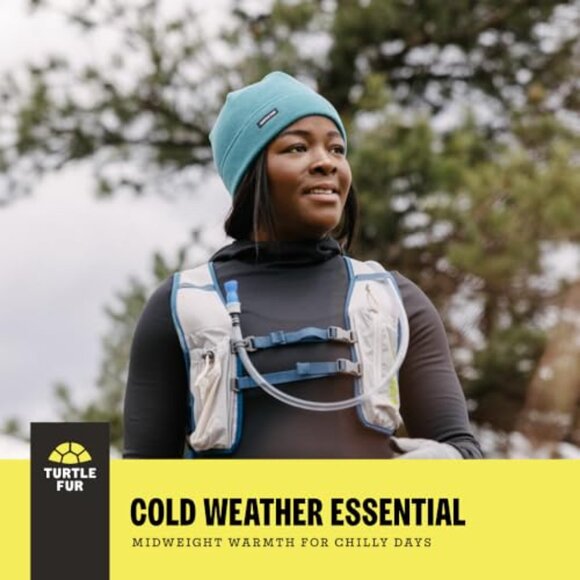 Ultra-Soft Fleece Winter Beanie, Helmet-Compatible, Stretchy One Size